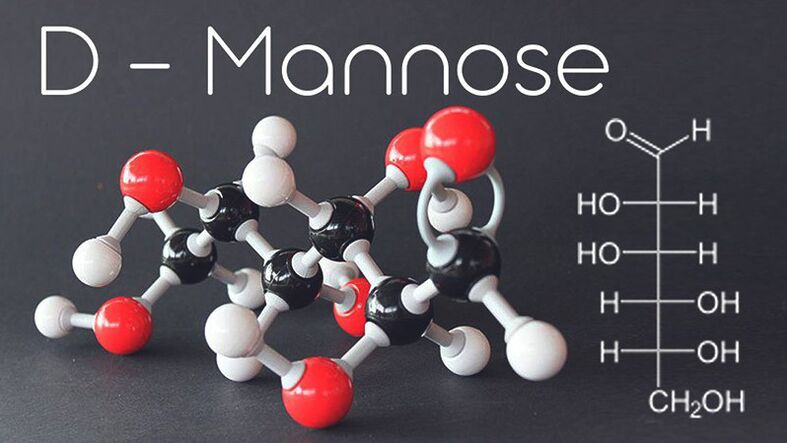 D-mannose in Cystolax
